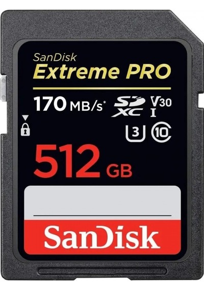 SANDISK 512GB EXTREME PRO SDSDXXD-512G-GN4IN  SDHC HAFIZA KARTI