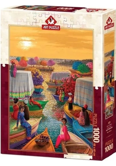 Çiçek Limanı 1000 Parça Puzzle 5238