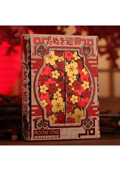 Room One Tanuki Yukaku Hanafuda Premium Oyun Kağıdı İskambil Kartları Destesi
