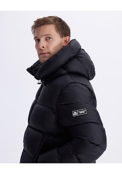 Kappa Authentic Gratia Erkek Siyah Comfort Şişme Mont