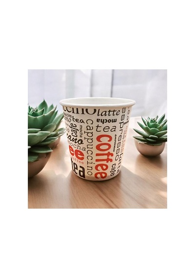 Yeni Ürün 4 Oz Espresso-türk Kahvesi-americano Tek Kullanımlık 50 Adet Karton Bardak 1