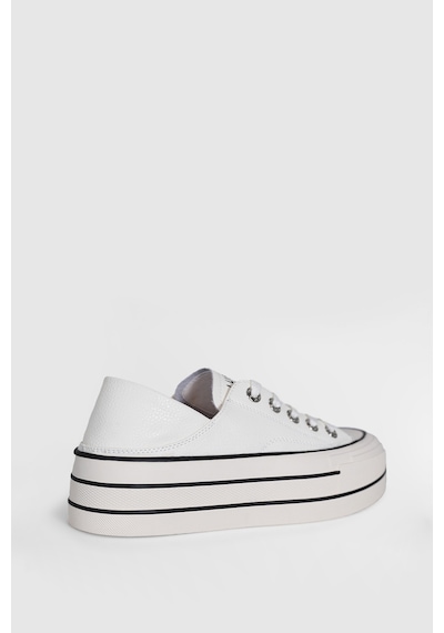 Lufian Kadın Pamela Sneaker Ayakkabı 121230001 Beyaz Beyaz