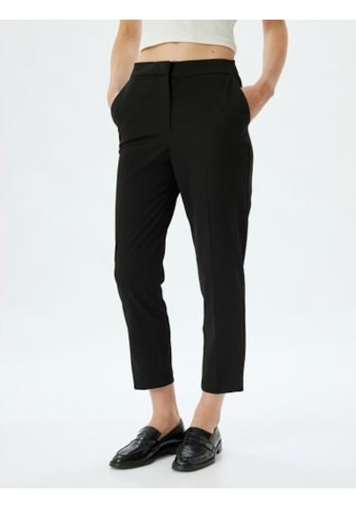 Koton Trousers Bsc Siyah
