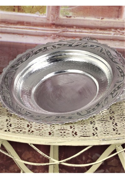Kalaylı Eskitme Bakır Sahan