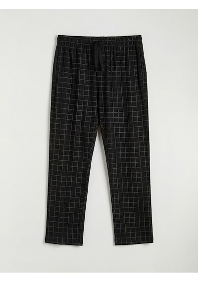Lc Waikiki Lc Waıkıkı Siyah Standart Kalıp Ekose Erkek Pijama Alt