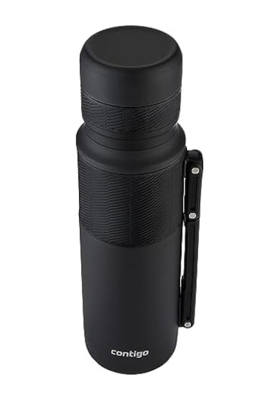Thermal Bardaklı Çelik Termos 1.2l Siyah S