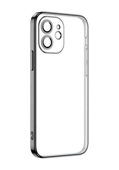 Apple Uyumlu iPhone 12 Kılıf Zore Krep Kapak Siyah