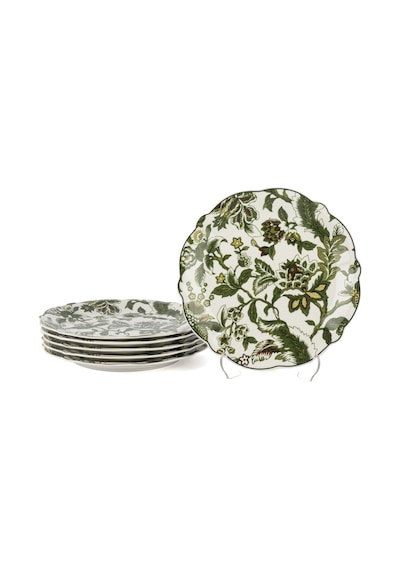 6lı Willow Tatlı Tabağı 21 Cm -5870 Yeşil