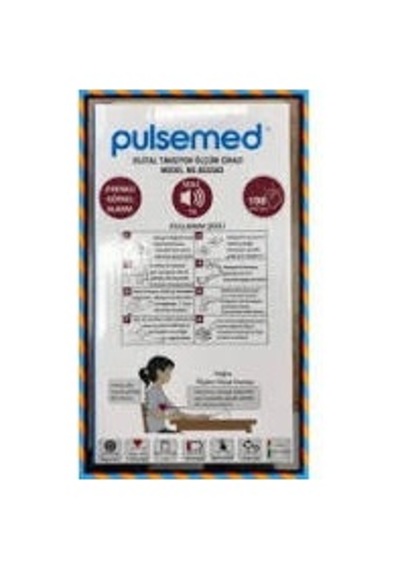 Pulsemed Bsx-583 Türkçe Konuşan Dijital Tansiyon Ölçüm Cihazı Koldan Ölçer