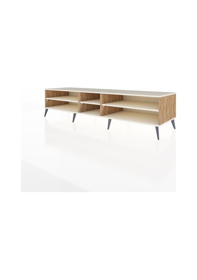 Kronos Tv Ünitesi 3 Raflı 220x59x51 Çam-aytaşı Aytası/aytası - Atlas Çam Kronos Tv Ünitesi 3 Raflı 220x59x51 Çam-aytaşı Aytası/aytası - Atlas Çam