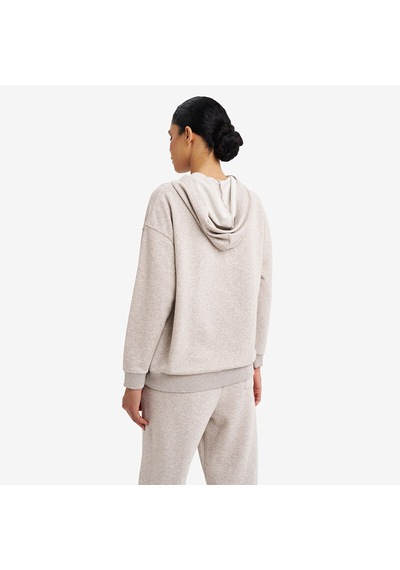 Lescon Bej Kadın Kapüşonlu Sweatshirt 26s-2205-26n