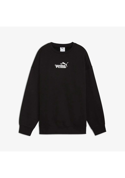 Puma Ess Nature 2.0 Crew Siyah Erkek Sweatshirt 68807801