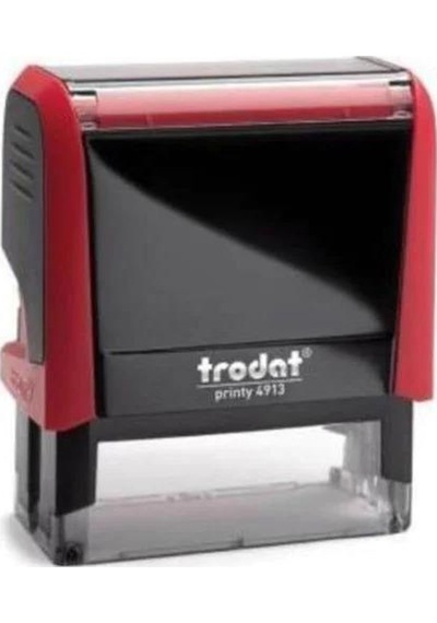 Trodat Standart Kaşe Otomatik 58x22 Kırmızı Gövde Kırmızı Keçe 49