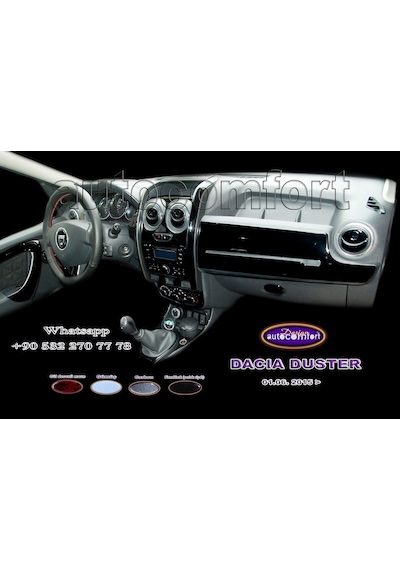 Dacia Duster Konsol/Maun Kaplama 2015 13.Prç
