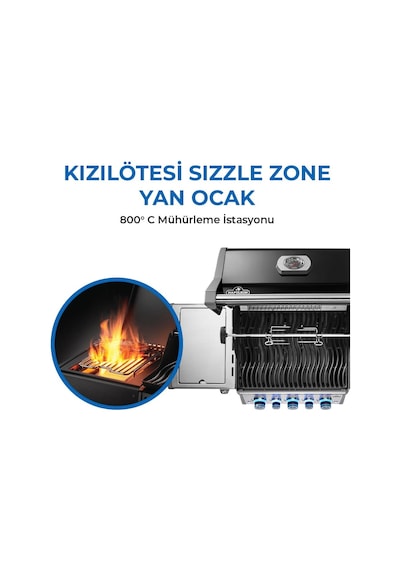 Rogue Pro S 425 Rsıb Gazlı Mangal Siyah