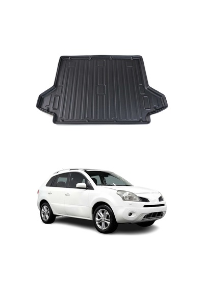 Renault Koleos 2009-2015 Arası Uyumlu Araca Özel Kauçuk Tpe Bagaj Havuzu Siyah