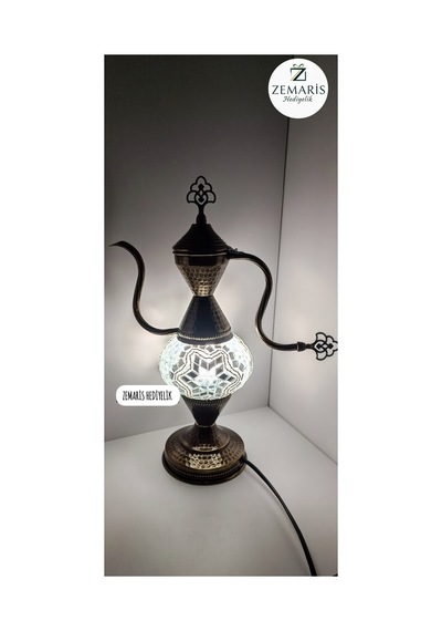 Otantik Mozaik İbrik Beyaz - 729414262 Beyaz