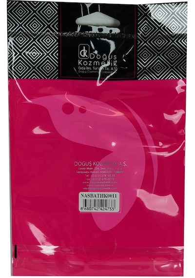 Nascita Doğal Kabak Lifli Peeling Oval Yüz Pedi Kese 3 Adet 9x7 C