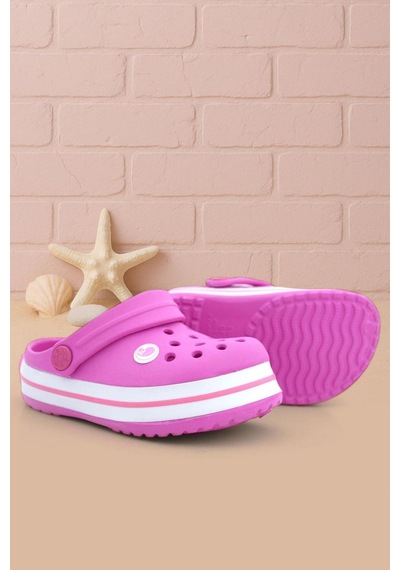 Hapshoe Pembe Yazlık Eva Kız Çocuk Terlik Sandalet