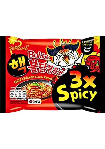 Samyang Buldak 3x Spicy Hot Chicken Flavor Ramen 140 G