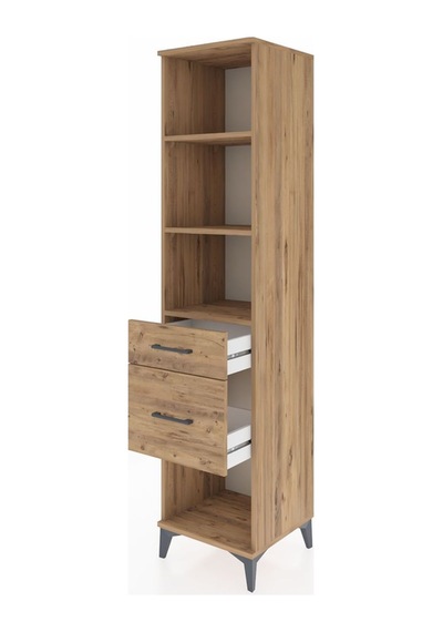 Hyperion Dolap 3 Raflı 2 Çekmeceli 44x44x195 Çam-çam Çam Hyperion Dolap 3 Raflı 2 Çekmeceli 44x44x195 Çam-çam Çam