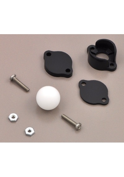 Ball Caster With 1/2 Inch Plastic Ball (Sarhoş Teker 12.7 Mm) - P