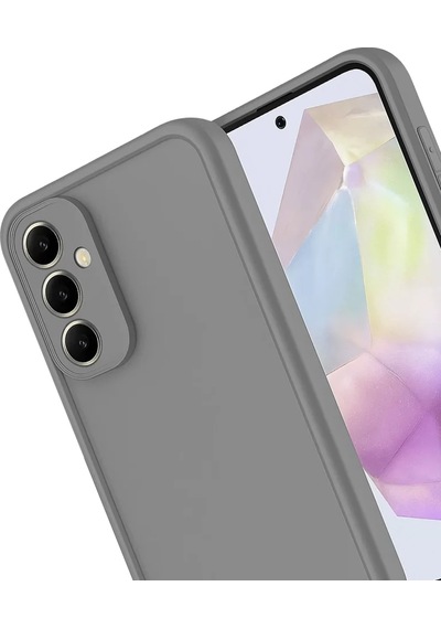 Newface Samsung Galaxy A16 5g Kılıf Viera Silikon - Gri
