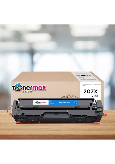 Hp 207x - W2211x Uyumlu  Toner Mavi - Çipli / Hp Color Laserjet Pro M255dw / M255nw /m282nw /m283cdw /m283fdn /m283fdw