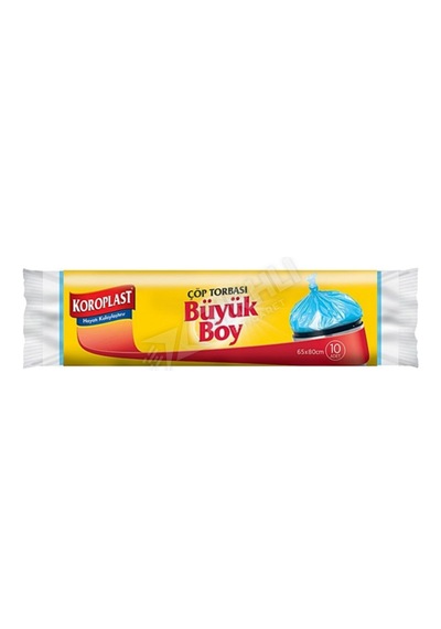 Koroplast Çöp Torbası Büyük Boy 10'lu