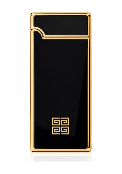 Premium Metal Gazlı Çakmak Gold Klasik Tasarım Siyah