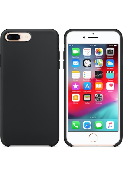 Apple Uyumlu iPhone 7 Plus / 8 Plus Lansman Kılıf İçi Kadife Leke Tutmaz Yüksek Kalite Siyah