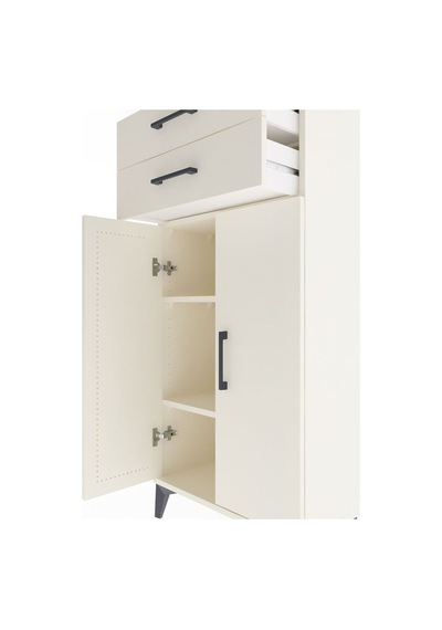 Arges Dolap 2 Raflı 2 Çekmeceli 2 Kapaklı 60x30x134 Aytaşı-ay... Aytaşı