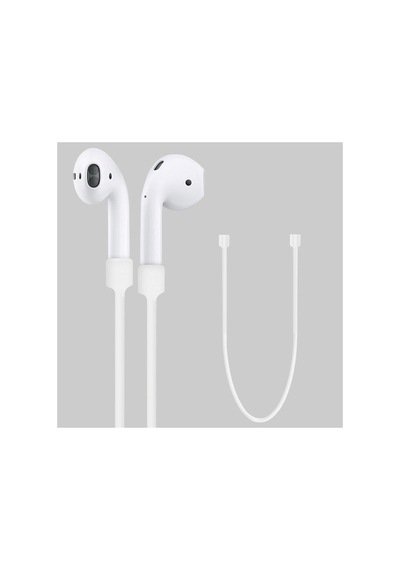 Manyetik Airpods Kaybolmaz Askı İpi Yumuşak Silikon, Güçlü Mıknatıs, Evrensel Uyum Beyaz Diğer