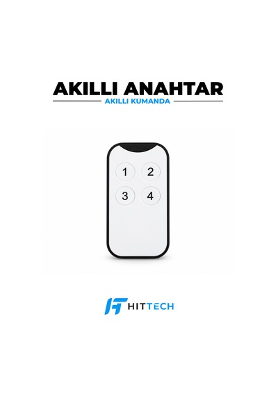 Akıllı Kodlanabilir Otopark Bariyer Garaj Kepenk Kumandası Bft, Nice Sm2, Hiland, Rolan, Daspi Uyumlu 1 Adet