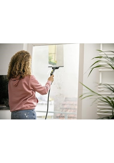 Karcher Easyfix Serisi İle Uyumlu Cam Silme Aparatı Ve Mikrofiber Bez Seti 3'lü Kg0057532