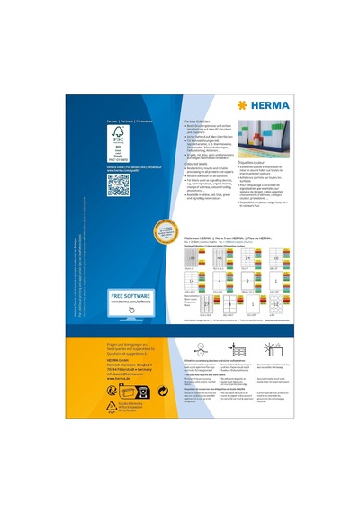 4401 Renkli Etiket Dın A4 210 X 297 Mm, 100 Yaprak, Kağıt, Mat Kendinden Yapışkanlı, Basılabilir, Kalıcı Yapışkan Renk Etiketi, 100 Yapışkan Etiket, Sarı Diğer 4401 Renkli Etiket Dın A4 210 X 297 Mm, 100 Yaprak, Kağıt, Mat Kendinden Yapışkanlı, Basılabilir, Kalıcı Yapışkan Renk Etiketi, 100 Yapışkan Etiket, Sarı Diğer