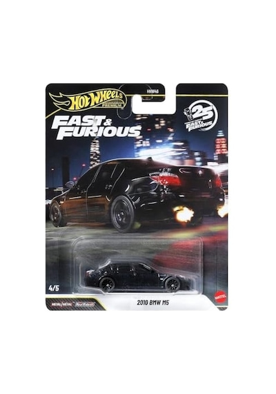 Hot Wheels Premium Series 25.yıl Özel Fast & Furious 2010 Bmw M5 Hnw46 - Jhw62