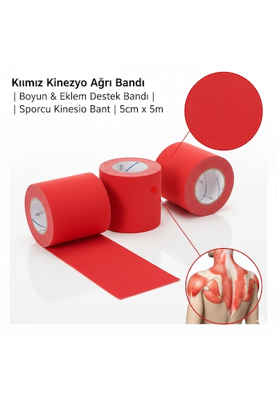 Kinezyo  Bandı 5 CM x 5 M