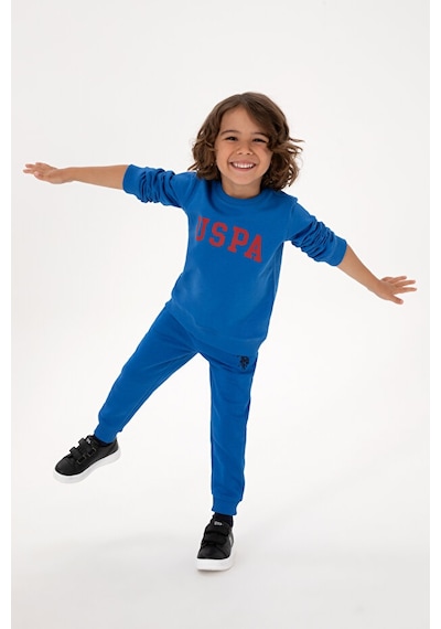 U.S. Polo Assn. Erkek Çocuk Koyu Mavi Bisiklet Yaka Basic Sweatshirt 50313830-VR032 U.S. Polo Assn. Erkek Çocuk Koyu Mavi Bisiklet Yaka Basic Sweatshirt 50313830-VR032