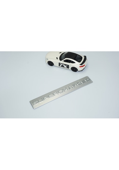 Dk Tuning Supercharged Bagaj Gri Logo Arma Range Rover İle Uyumlu