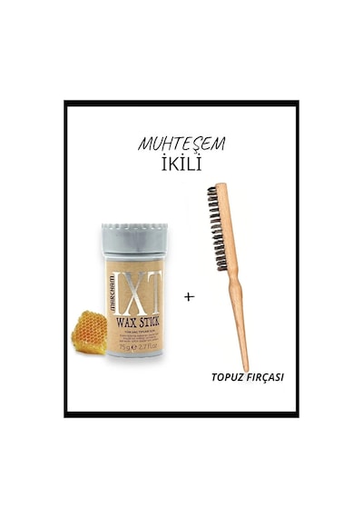 Marcham Hair Wax Stick 75 G + Saç Sabitleyici Berber Stickwax Topu