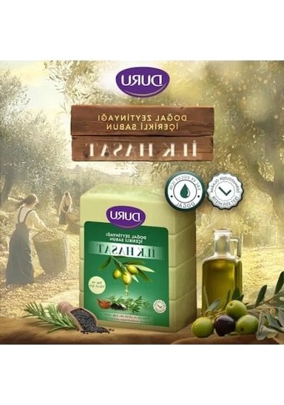 Doğal Zeytinyağı Ve Bitkisel Yağlarla Zenginleştirilmiş Sabun 4 150 Gr Acı Badem