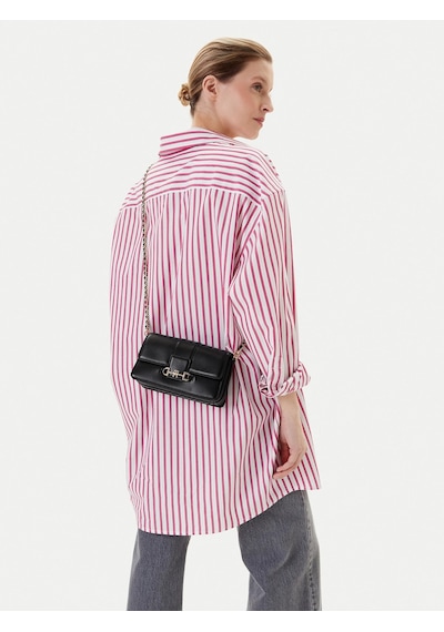 Tommy Hilfiger Tommy Hılfıger Kadın Omuz Çantası Aw0aw17212-bds Siyah