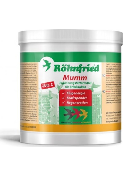 Röhnfried Mumm C Vitaminli Enerji Verici Vitamin 400 G