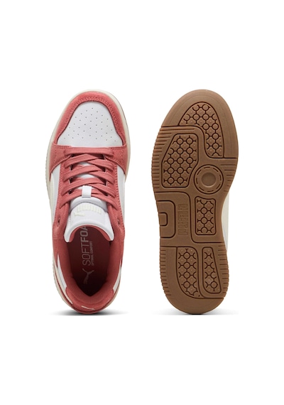 Puma Rebound Femme Low Suede Kadın Ayakkabı 402593 04 Beyaz