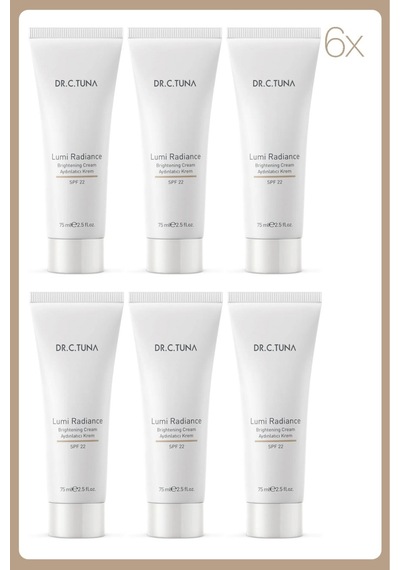 Dr. C. Tuna Lumi Cilt Aydınlatıcı Krem 75ml 6 Adet