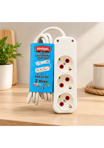 Düz 2 M Priz - 98 0