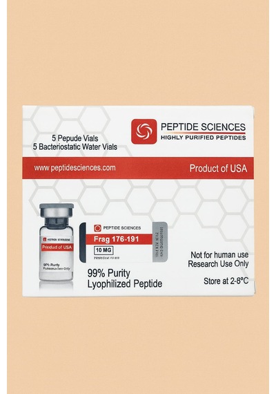 Peptide Sciences Frag 176-191 99% Purity Lyophilized Peptide 10 Mg
