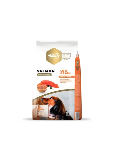 Amity Super Premium Somonlu Düşük Tahıllı Küçük Irk Yetişkin Köpek Maması 2 Kg