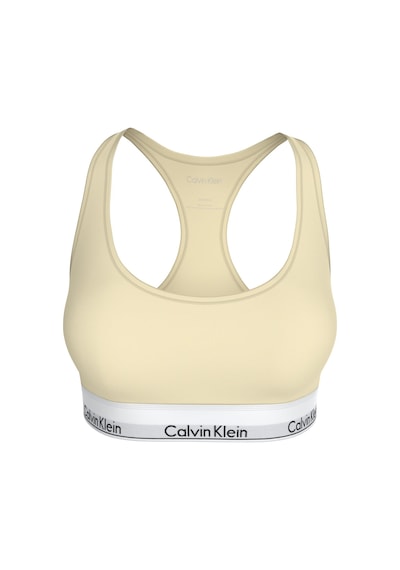 Calvin Klein Kadın Pamuklu Feel The Sarı Astarsız Bralet-16406